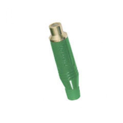 Ficha Conector RCA Hembra Amphenol ACJR-GRE Color Verde - Image 3