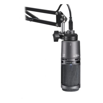 Pack Audio-Technica AT2020USB+PK + ATH-M20X + Soporte Boom + Cable Xlrf-Xlrm 3M - Image 3