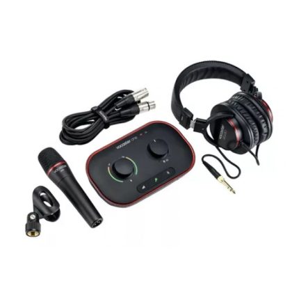 Kit de Grabación Focusrite Vocaster One Studio Interfaz Podcast Streaming - Image 2