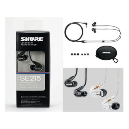 Auriculares In Ear SHURE SE215-K Color negro - Image 3