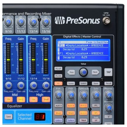 Consola de Mezcla Digital PreSonus Studiolive CLSC 1602, 8 Canales Mono y 4 Estereo, Efectos, USB - Image 5