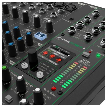 Consola de Mezcla Analogica Mackie Profx12v3+, 4 Canales Mono y 4 Estereo, Efectos, USB - Image 5