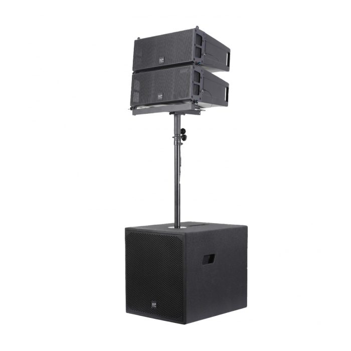 Sistema Line Array Activo XP Audio LAP615TD3 - 2 Módulos 2x4.5" con Subwoofer 15" 1000W RMS - Image 1