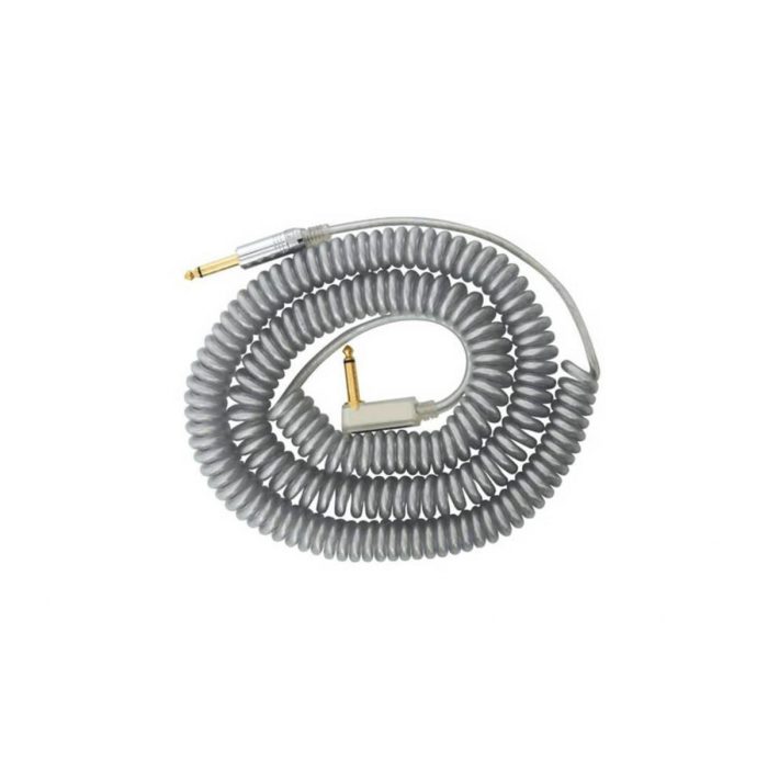 Cable Plug Vox Vcc-90 Espiral y Angular 9 Mts Plug Guitarra-bajo-teclado - Image 1