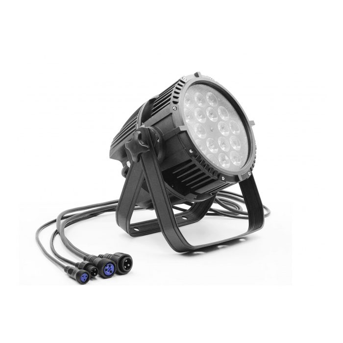Spot de 18 Leds x 10W RGBWA (5 en 1) E-Lightning-Pro MEGAPAR-1810 / IP - Image 3