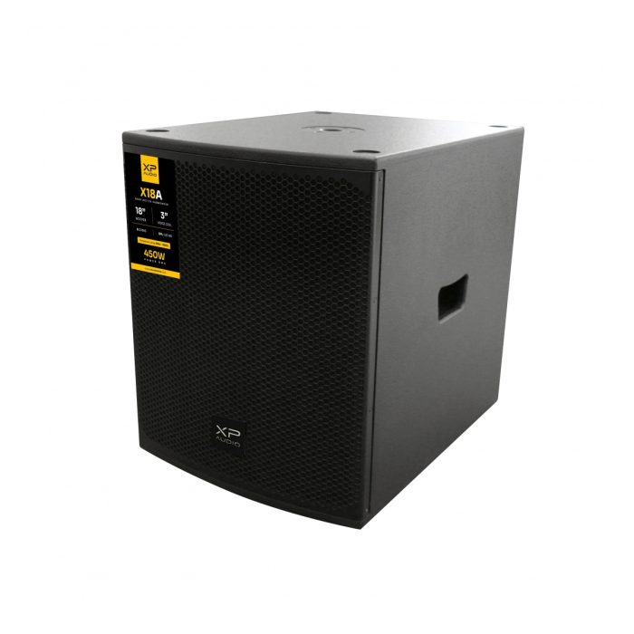 Subwoofer Activo XP Audio X18A - 18" 450W RMS Bi-Amplificado - Image 4