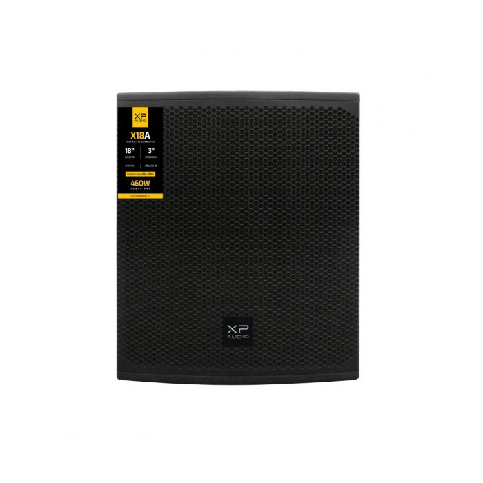 Subwoofer Activo XP Audio X18A - 18" 450W RMS Bi-Amplificado - Image 2
