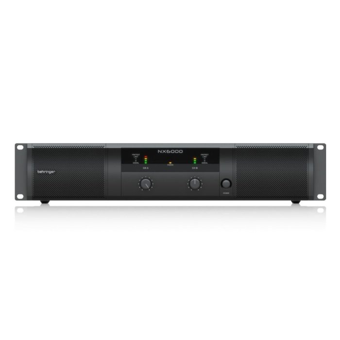 Amplificador de Potencia Digital Behringer NX6000 - 2x3000W RMS - Image 1
