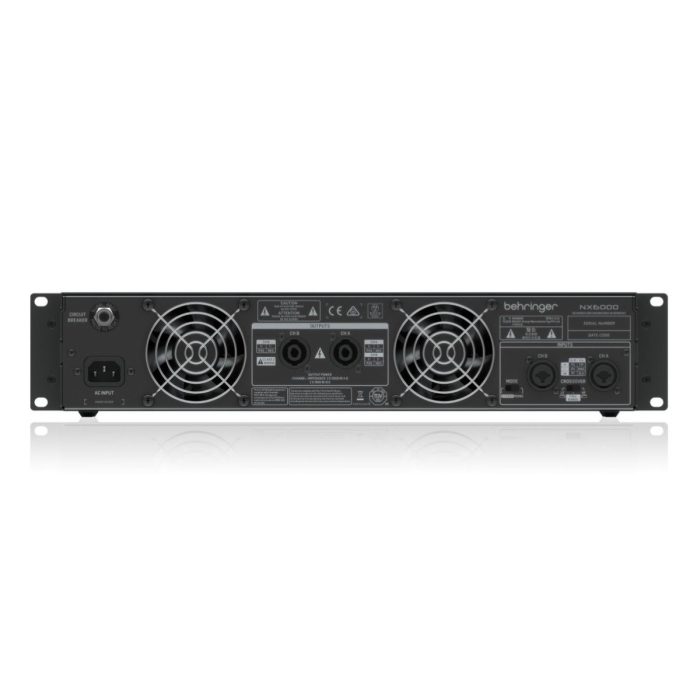 Amplificador de Potencia Digital Behringer NX6000 - 2x3000W RMS - Image 4