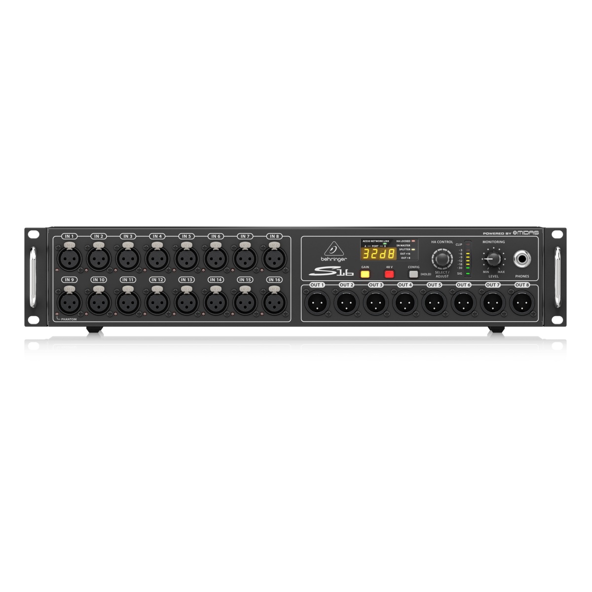 45529_4.jpg Stagebox Digital para Rack Behringer S16 - 16 Entradas y 8 Salidas - Image 1