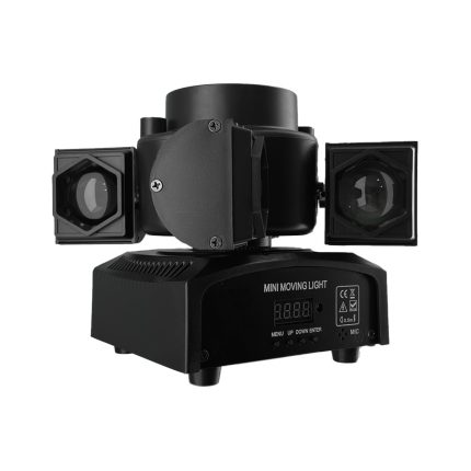 Mini Cabezal Movil Multiefecto led con laser 4 en 1 Macrolite Squad, 80w - Image 5