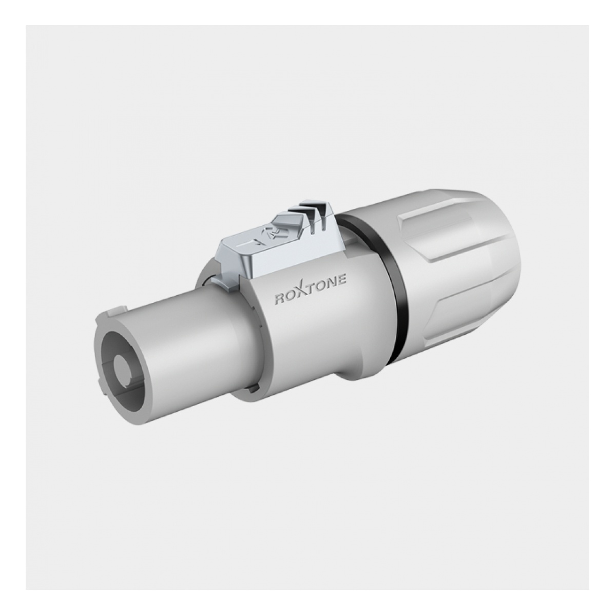 64661_4-1.jpg Ficha Conector Powercon Blanco Macho (Out) Roxtone Rac3Fco - Image 1