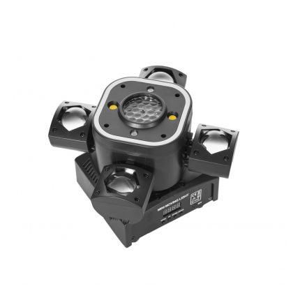 Mini Cabezal Movil Multiefecto led con laser 4 en 1 Macrolite Squad, 80w - Image 2