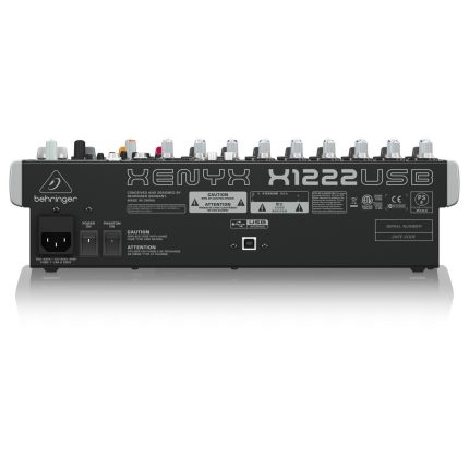 Mesa de Mezcla Analógica Behringer Xenyx X1222USB - 12 Canales con Efectos y USB - Image 3