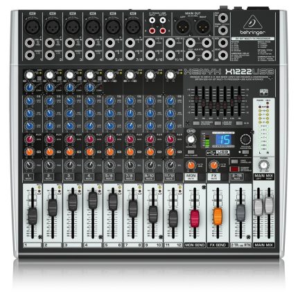 Mesa de Mezcla Analógica Behringer Xenyx X1222USB - 12 Canales con Efectos y USB - Image 2