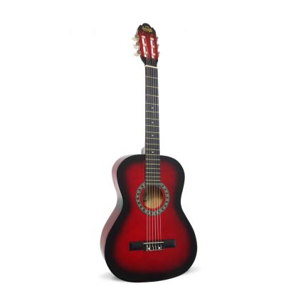 Guitarra Clásica Smith Roja Sunburstst Funda Incluida - Image 2