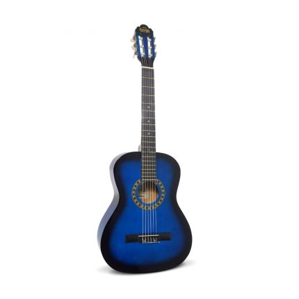 Guitarra Clásica Smith Azul Sunburstst Funda Incluida - Image 2
