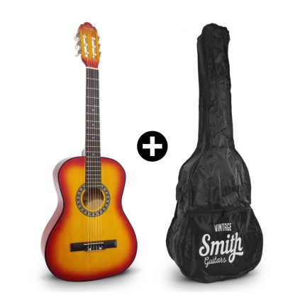 Guitarra Clásica Smith Sunburstst Funda Incluida - Image 3