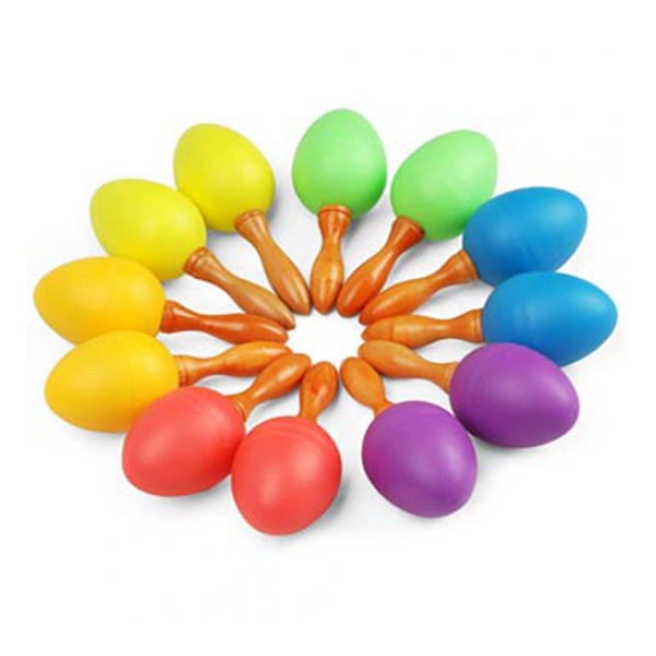 54818_3.jpg Huevo Shaker Dadi con manija de Madera - Image 1