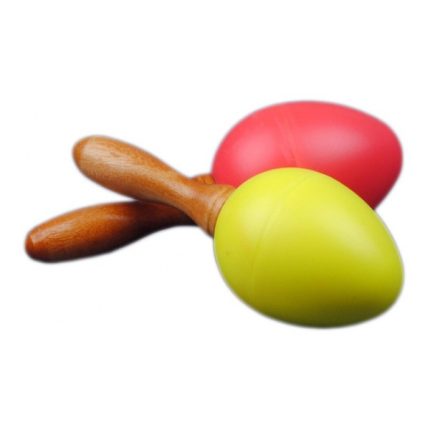 Huevo Shaker Dadi con manija de Madera - Image 2