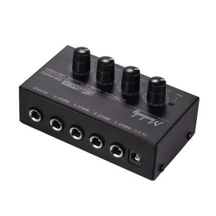 Mini Mixer De Linea Xp Audio Mx400 4 Canales - Image 2