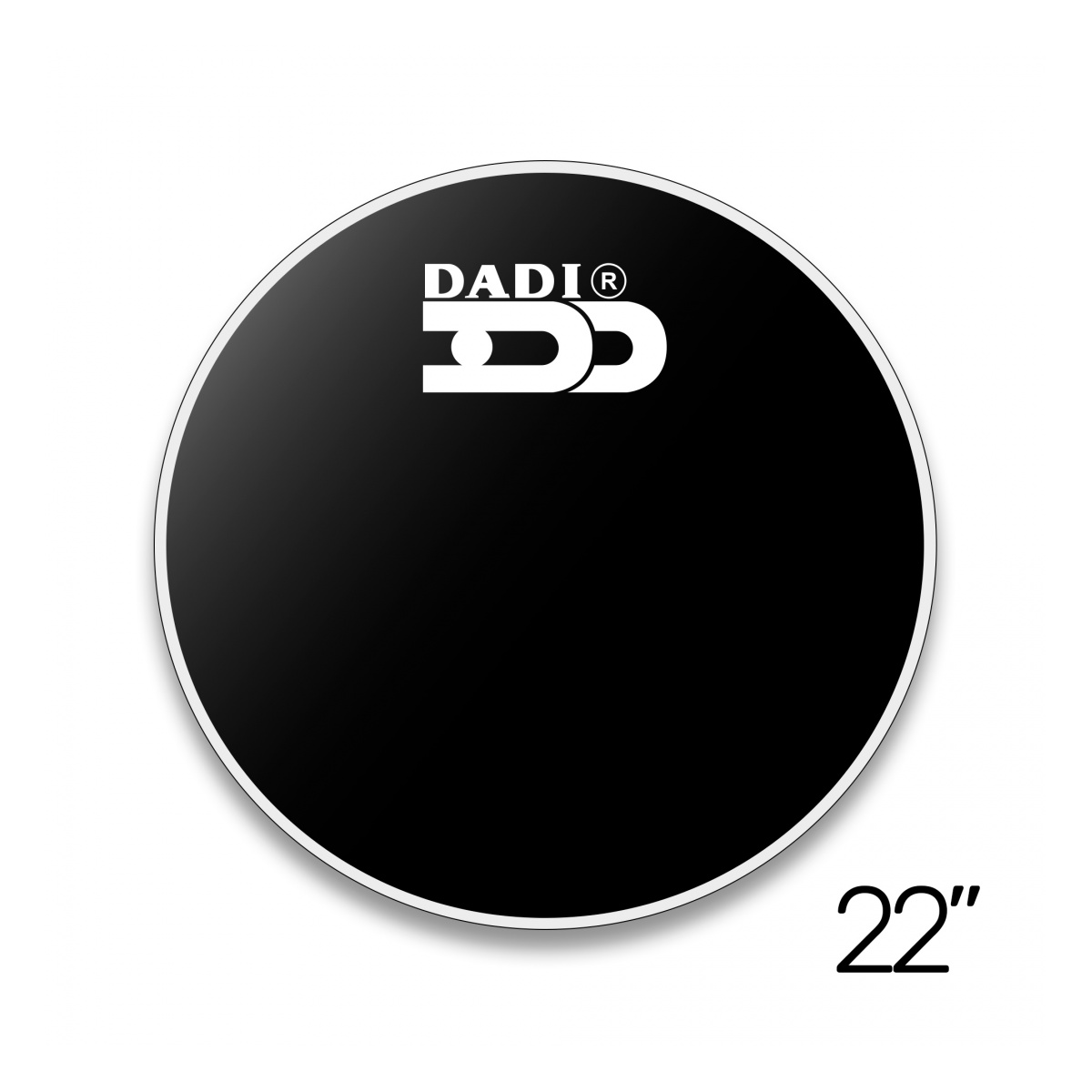 57496_4.jpg Parche Negro de Batería de 22 - Image 1