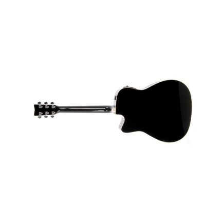 Guitarra Electroacustica Yamaha FX370CBL con Corte, Negra - Image 4