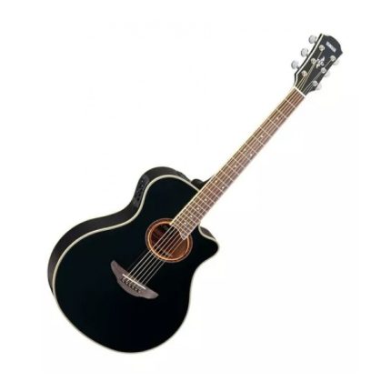 Guitarra Electroacustica Yamaha APX700IIBL, color Negro - Image 2
