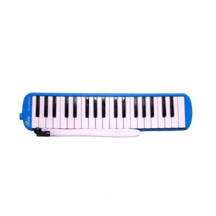 Melódica A Piano Bee 37 Notas con Funda Manguera Color Azul - Image 2
