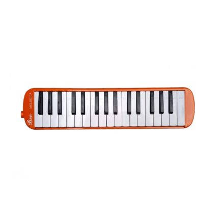 Melódica A Piano Bee 32 Notas con Funda Manguera Color Naranja - Image 3