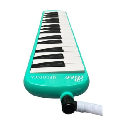 Melódica A Piano Bee 32 Notas con Funda Manguera Color Verde - Image 2