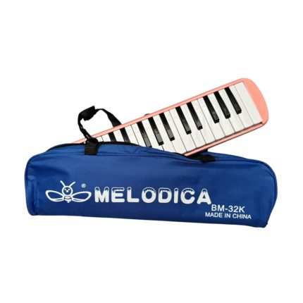 Melódica A Piano Bee 32 Notas con Funda Manguera Color Rosa - Image 5