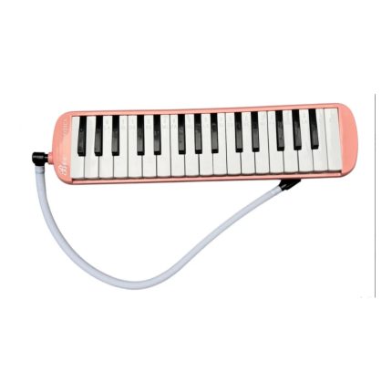 Melódica A Piano Bee 32 Notas con Funda Manguera Color Rosa - Image 2