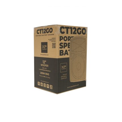 Bafle Activo XP Audio CT12 GO - 12" 200W RMS con Batería - Image 14