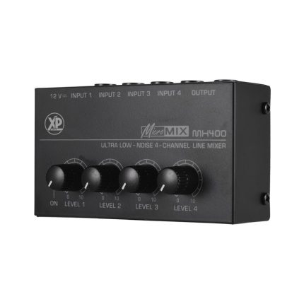 Mini Mixer De Linea Xp Audio Mx400 4 Canales - Image 2