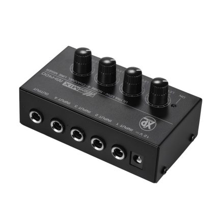 Mini Mixer De Linea Xp Audio Mx400 4 Canales - Image 3