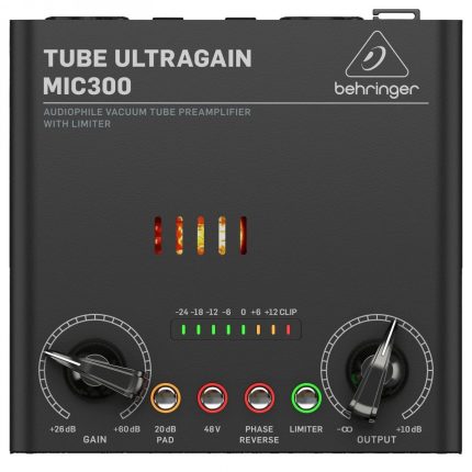 Preamplificador Valvular Behringer MIC300 - Image 4