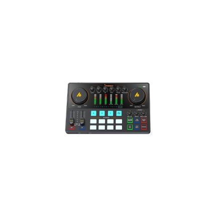 Consola Streaming Podcast Maono AME2 Interface Mixer Usb C - Image 3