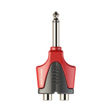 Adaptador Plug 6.5 Mono a 2 RCA Hembra Roxtone RPAN335 - Image 2