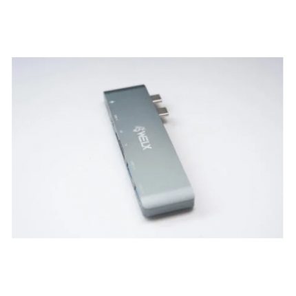 Travel Hub USB-C Welx WL6 - 6 Puertos 5Gbps SD microSD Carga Rapida - Image 2