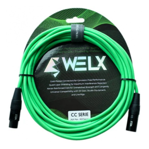 67504_3-2.jpg Cable Canon XLR a Canon XLR Balanceado Welx CC Balanced 6m - Estudio DJ Grabacion - Image 1