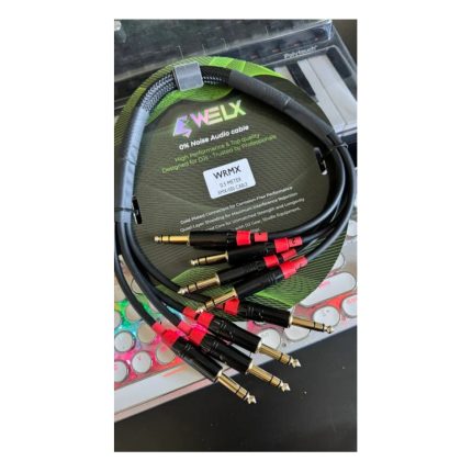 Snake Welx WRMX 4x TRS 6.3mm 1m - Pioneer RMX-1000 RMX-500 DJ - Image 5