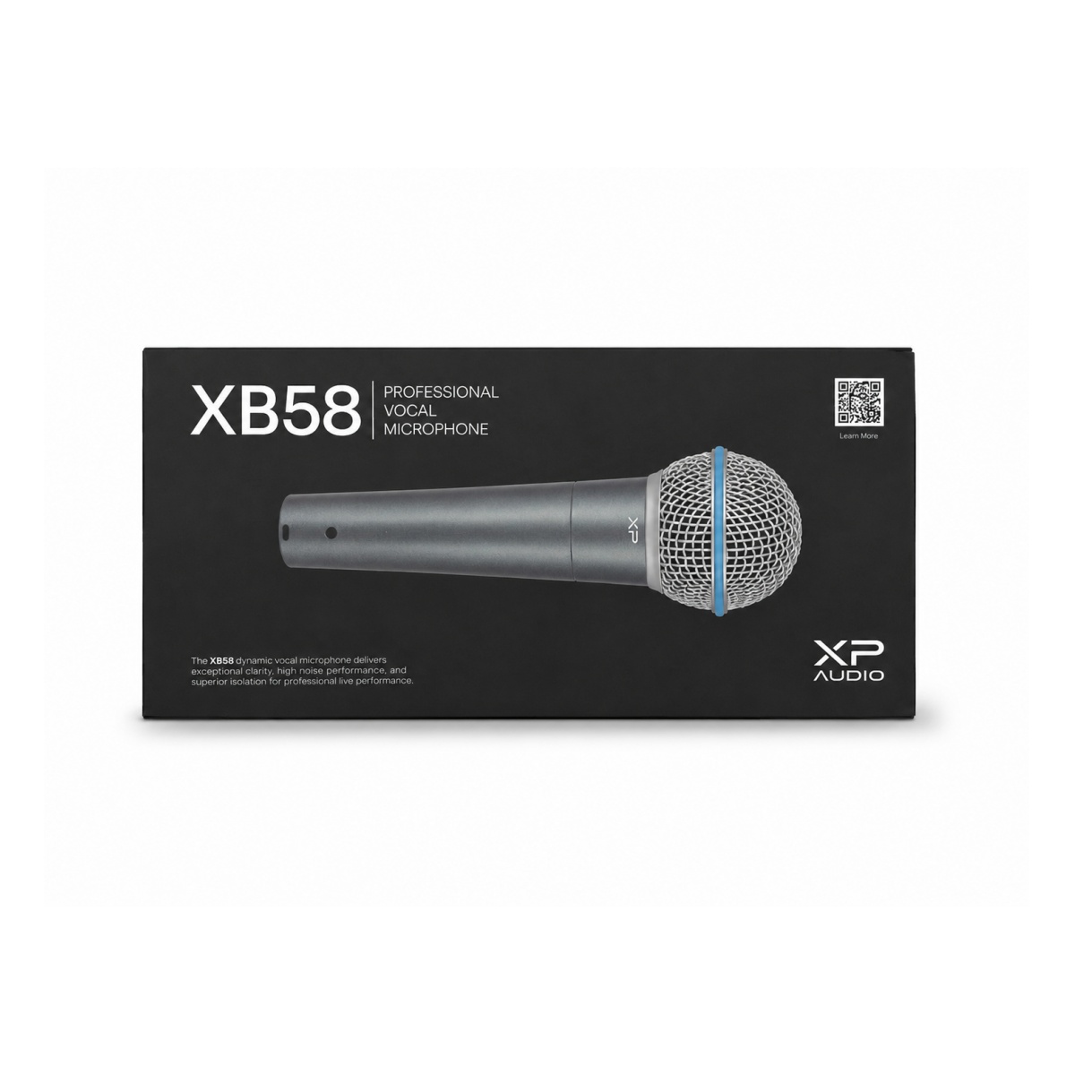 67987_4-2.jpg Micrófono Dinámico Vocal XP Audio XB58 – Supercardioide, XLR, Neodimio, Vivo y Estudio - Image 1
