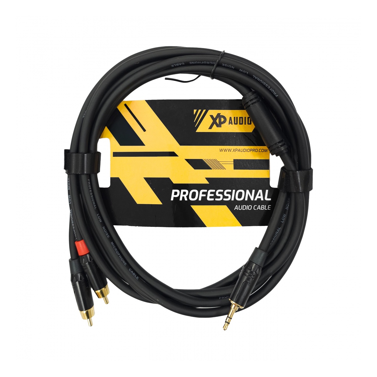 68063_4-1.jpg Cable Miniplug 3.5 Stereo A 2 RCA Macho 3 Metros XP Audio YC832-3M - Image 1
