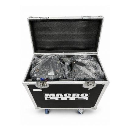 Par de Cabezales Moviles Macrolite Beam 14R Ring 295W con Anvil - Image 11