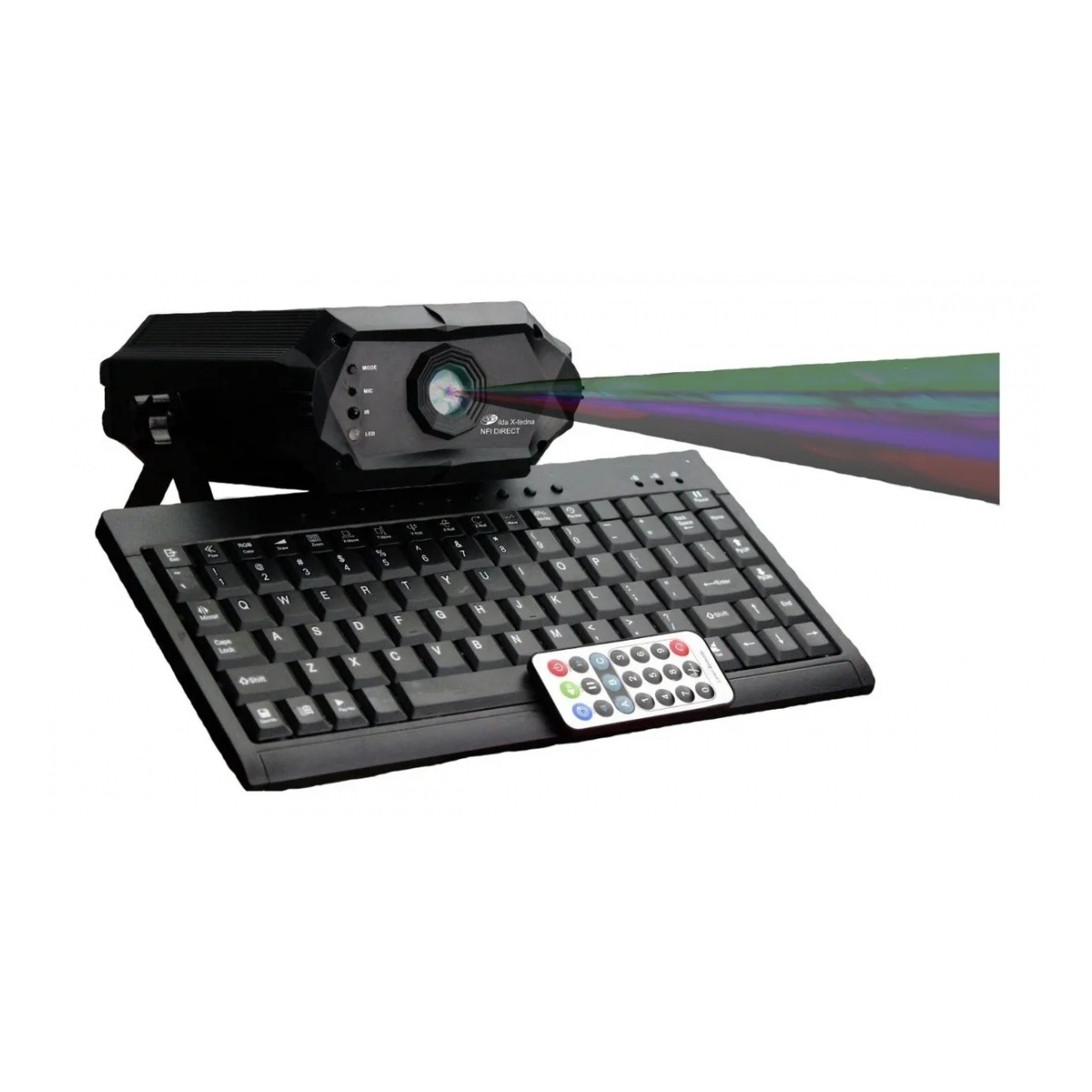 28081_4-1.jpg Laser E-Lightning Cls-180 Teclado 7 Colores - Imagen 1