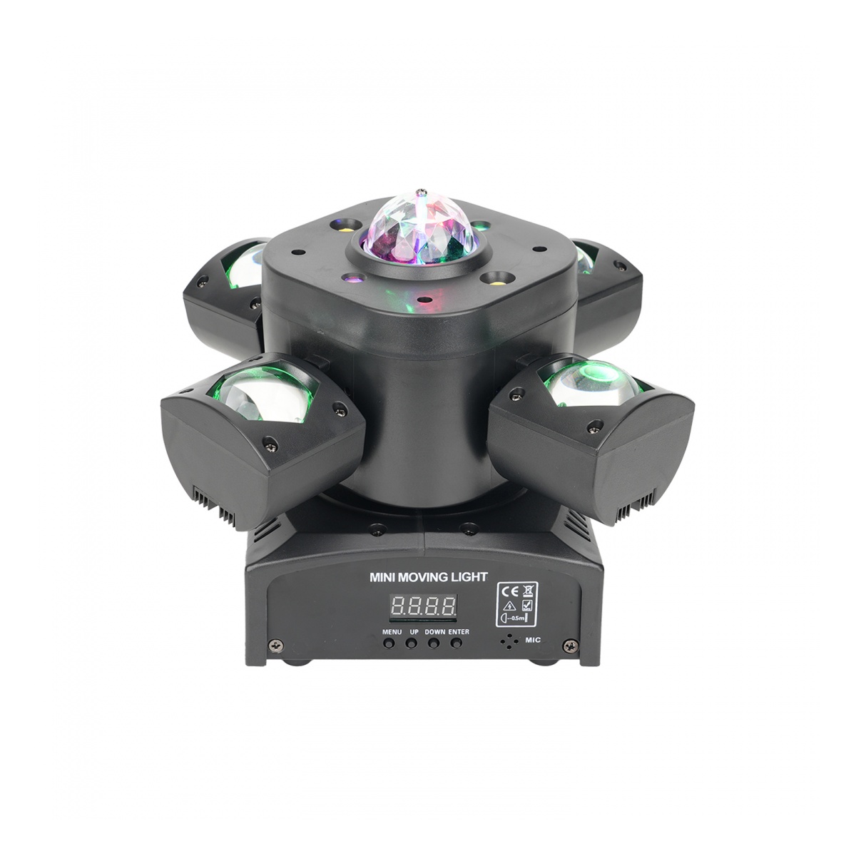 65537_4-1.jpg Mini Cabezal Movil Multiefecto Macrolite Squad Ball 80w Led RGBW Laser - Imagen 1