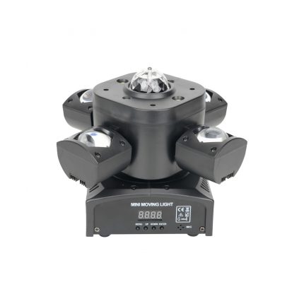 Mini Cabezal Movil Multiefecto Macrolite Squad Ball 80w Led RGBW   Laser - Imagen 2