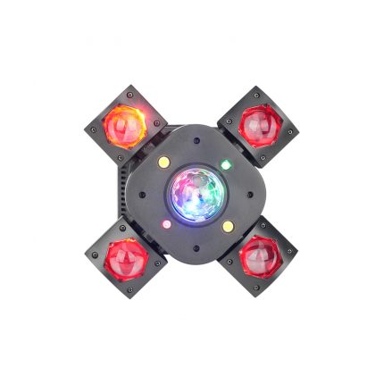 Mini Cabezal Movil Multiefecto Macrolite Squad Ball 80w Led RGBW   Laser - Imagen 3