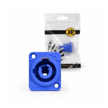 Ficha Chasis Powercon Azul Hembra (In) XP Audio PC3MPA - Image 3